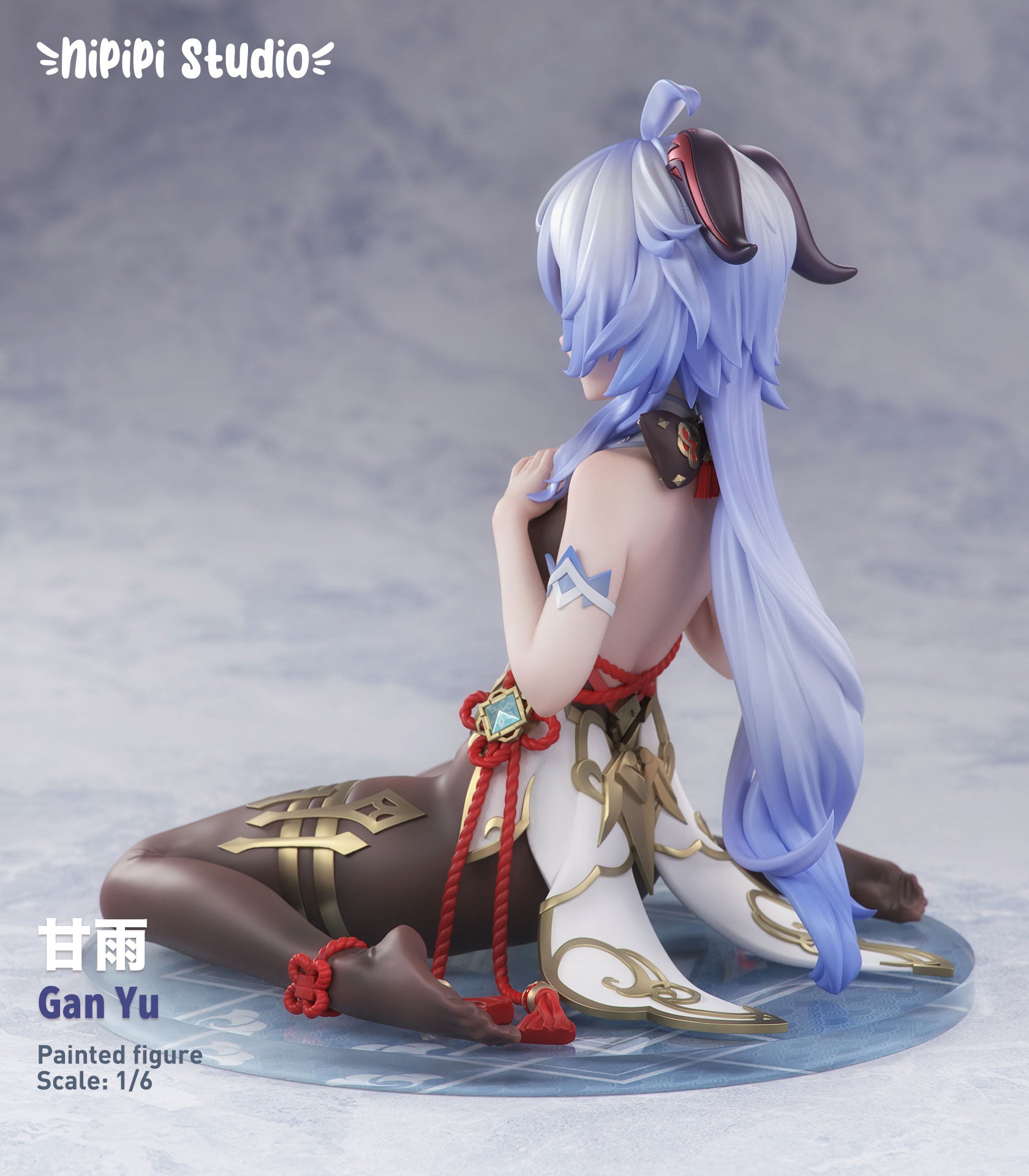 Genshin Impact Ganyu Cosplay Costume - Official NiPiPi Studio Replica Outfit for Anime Conventions & Halloween