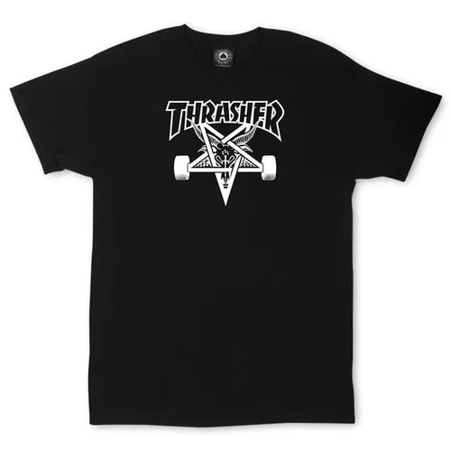 Thrasher SkateMag Black T-Shirt - Men's Graphic Tee for Skateboarding & Streetwear | Casual Wear & Urban Fashion