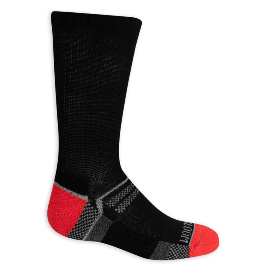 Fruit of the Loom Boys' Everyday Active Crew Socks 12-Pack - Soft Cotton Athletic Socks for Kids, School, Sports & Daily Wear - Comfortable & Durable Socks for Boys
