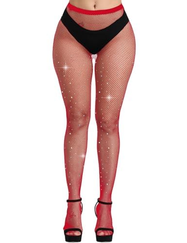 Red Diamond Fishnets