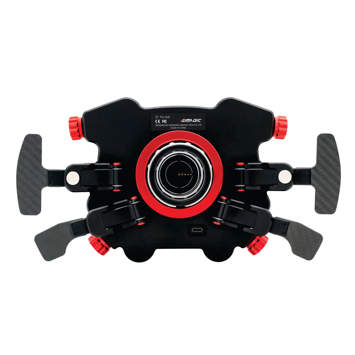 Simagic GT PRO Hub - High Performance Racing Wheel Hub for Sim Racing Enthusiasts | Compatible with Logitech, Thrustmaster & Fanatec | Perfect for PC, PS5 & Xbox Gaming | Ideal for Drifting, Rally & Track Racing