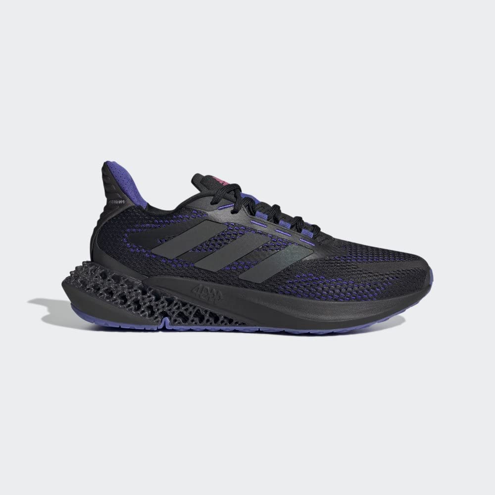 adidas 4DFWD Running Shoes for Men - Black/Black/Sonic Ink - Size 7.5 D (M) - Lightweight Performance Sneakers for Jogging, Gym Workouts & Daily Wear