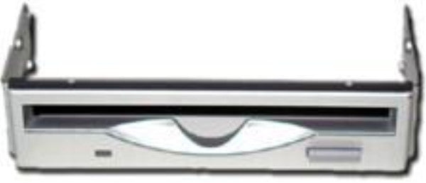 Lian Li 3.5 Inch Floppy Drive Bezel in Silver - Perfect for PC Case Modding and Retro Computer Builds