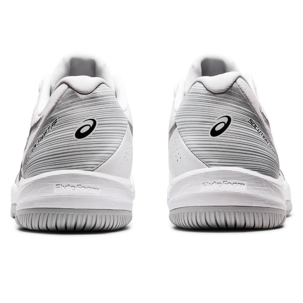 ASICS Solution Swift FF Men's Tennis Shoes - Lightweight Performance Court Shoes for Men (White/Black) - Perfect for Competitive Tennis Matches & Training Sessions