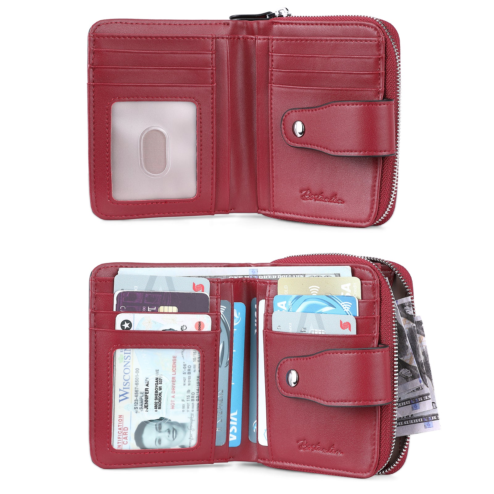 Lnna RFID Blocking Wallet for Women - Stylish Coin Purse & Card Holder | Secure Contactless Protection for Travel, Shopping & Everyday Use