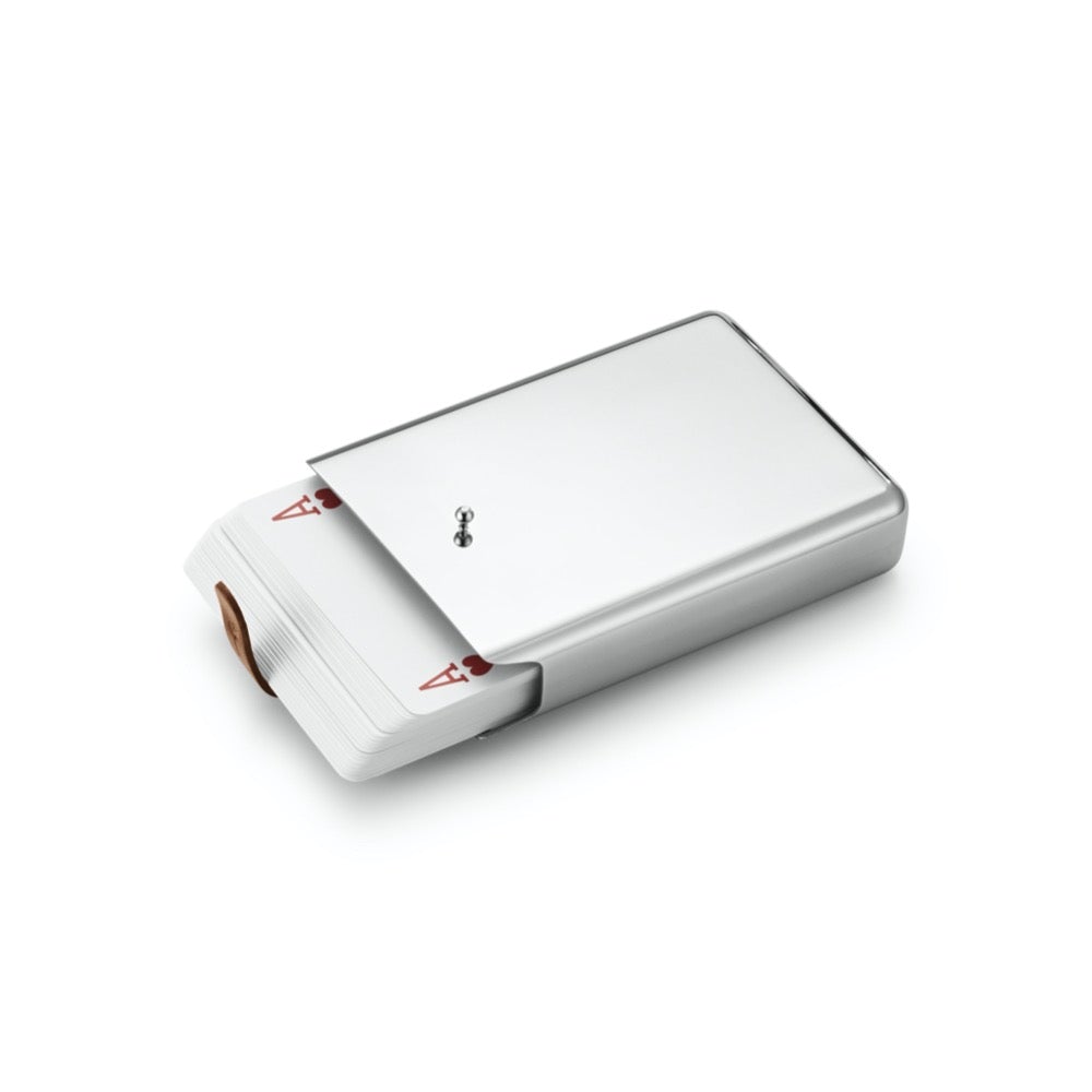 Georg Jensen Sky Travel Card Set - Luxury Stainless Steel Credit Card Holder for Men & Women | Perfect for Business Travel, Gifts & Everyday Use