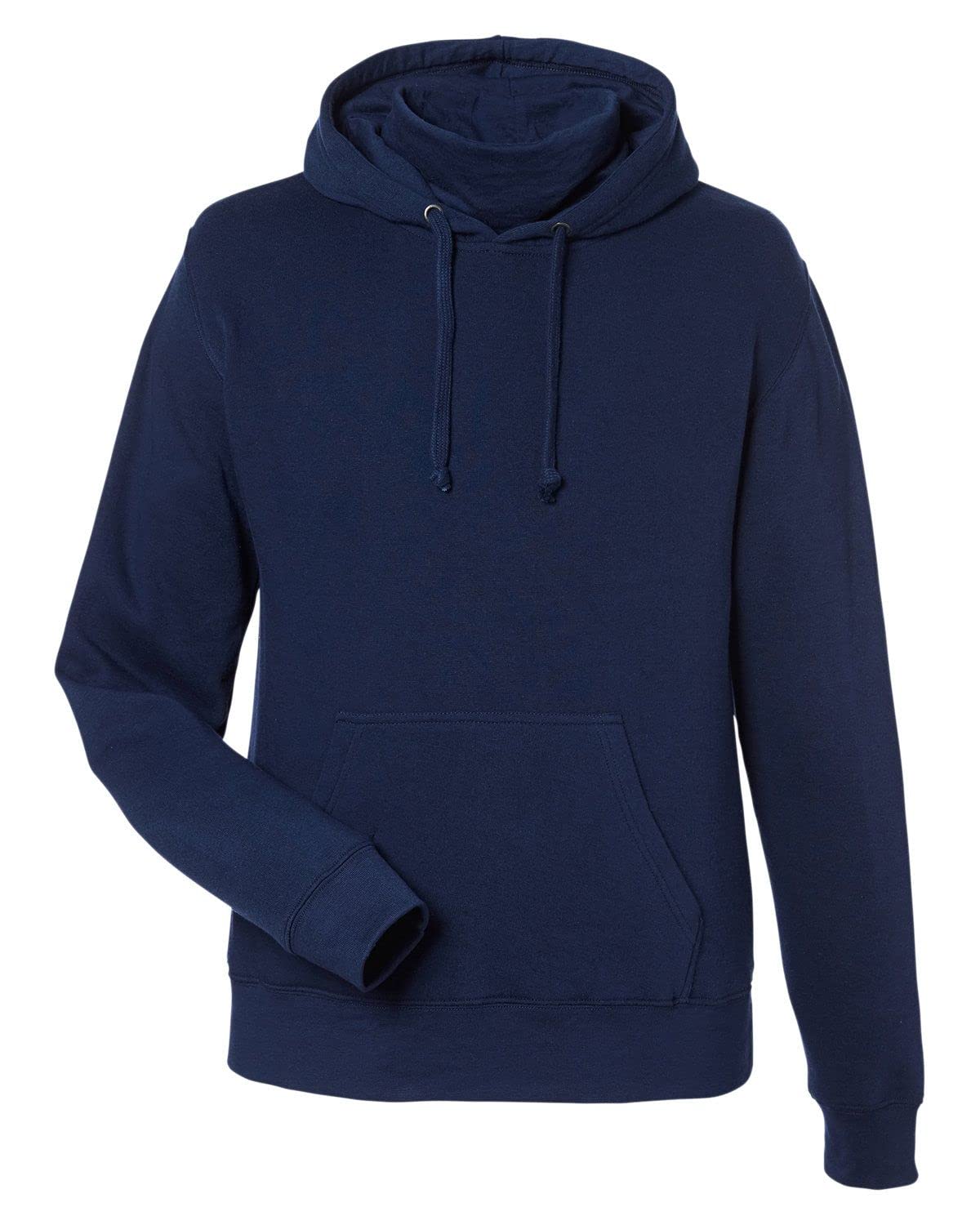 J. America Fleece Hooded Sweatshirt 8879 - Warm Winter Gaiter Neck Pullover for Men & Women - Perfect for Skiing, Hiking & Outdoor Activities