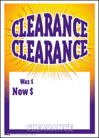 100-Pack Sale Tags & Clearance Stickers for Retail Stores - Perfect for Discount Pricing, Inventory Sales & Seasonal Promotions