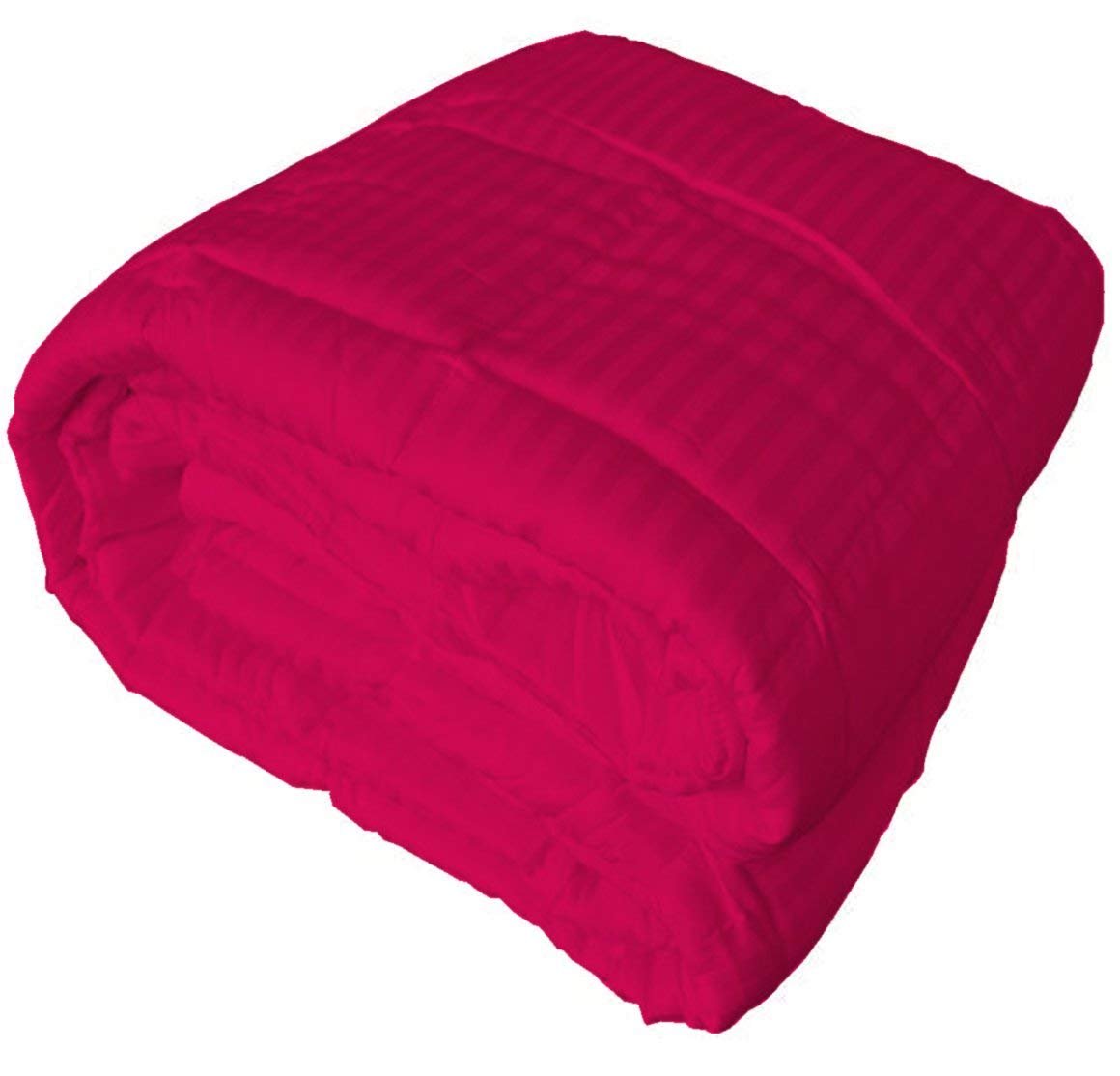 Premium 650 Thread Count Egyptian Cotton Comforter - 1pc Box Stitched Design with 100 GSM Microfiber Fill - Expanded Queen/Olympic Queen Size (86