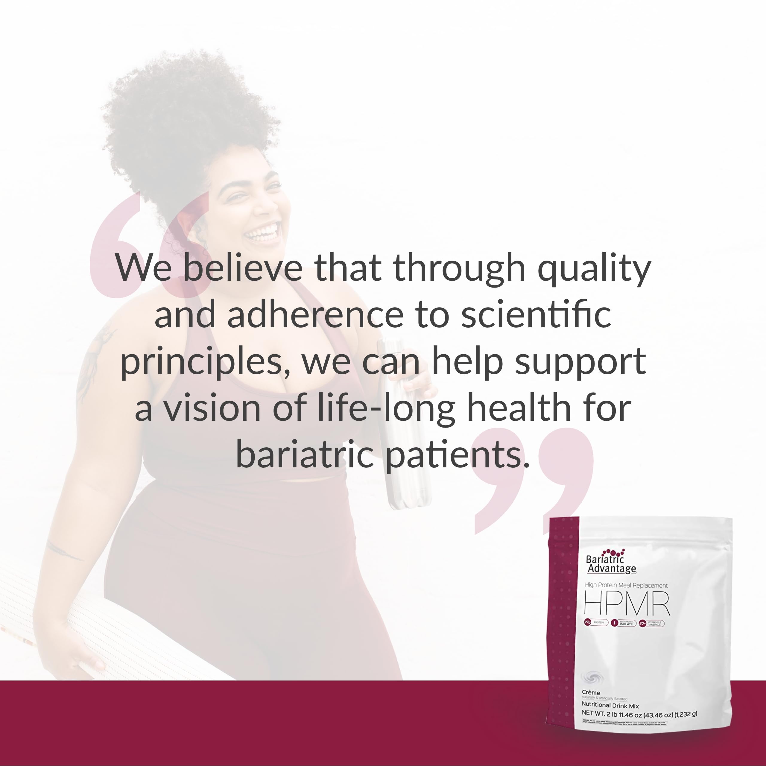 Bariatric Advantage High Protein Meal Replacement Shake - Whey Protein Isolate Powder for Gastric Bypass & Sleeve Surgery - 27g Protein, Lactose Free, Vanilla Creme Flavor (28 Servings) - Ideal for Post-Bariatric Nutrition & Weight Management Support