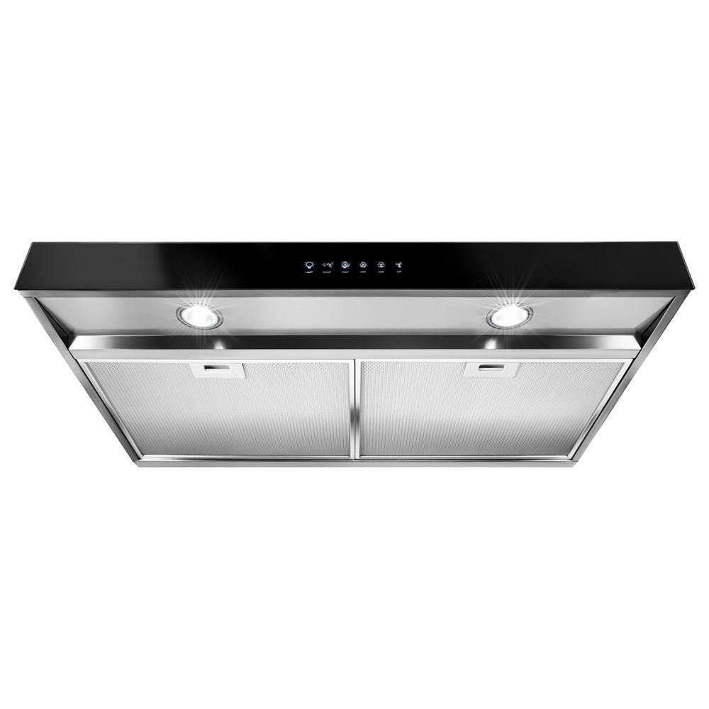 Amana WVU57UC6FS 36-Inch Stainless Steel Range Hood with Boost Function - Powerful Kitchen Ventilation for Smoke & Odor Removal