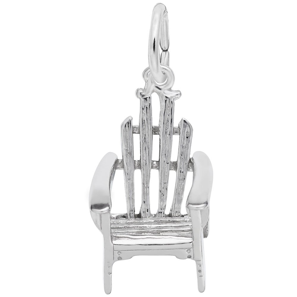 Adirondack Chair Charm - Handmade Bracelet & Necklace Charms for Jewelry Making - Perfect for DIY Crafts, Gifts, and Outdoor Themed Accessories