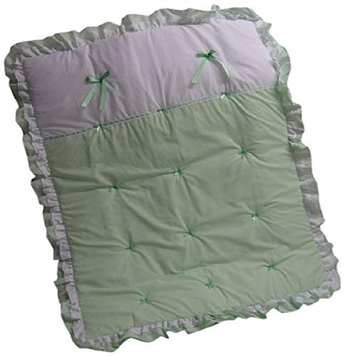 Royal Baby Doll Crib Bedding Set - Mint Green Soft Comforter for Newborn Nursery & Toddler Room Decor | Perfect for Baby Showers, Gifts & Nursery Theming
