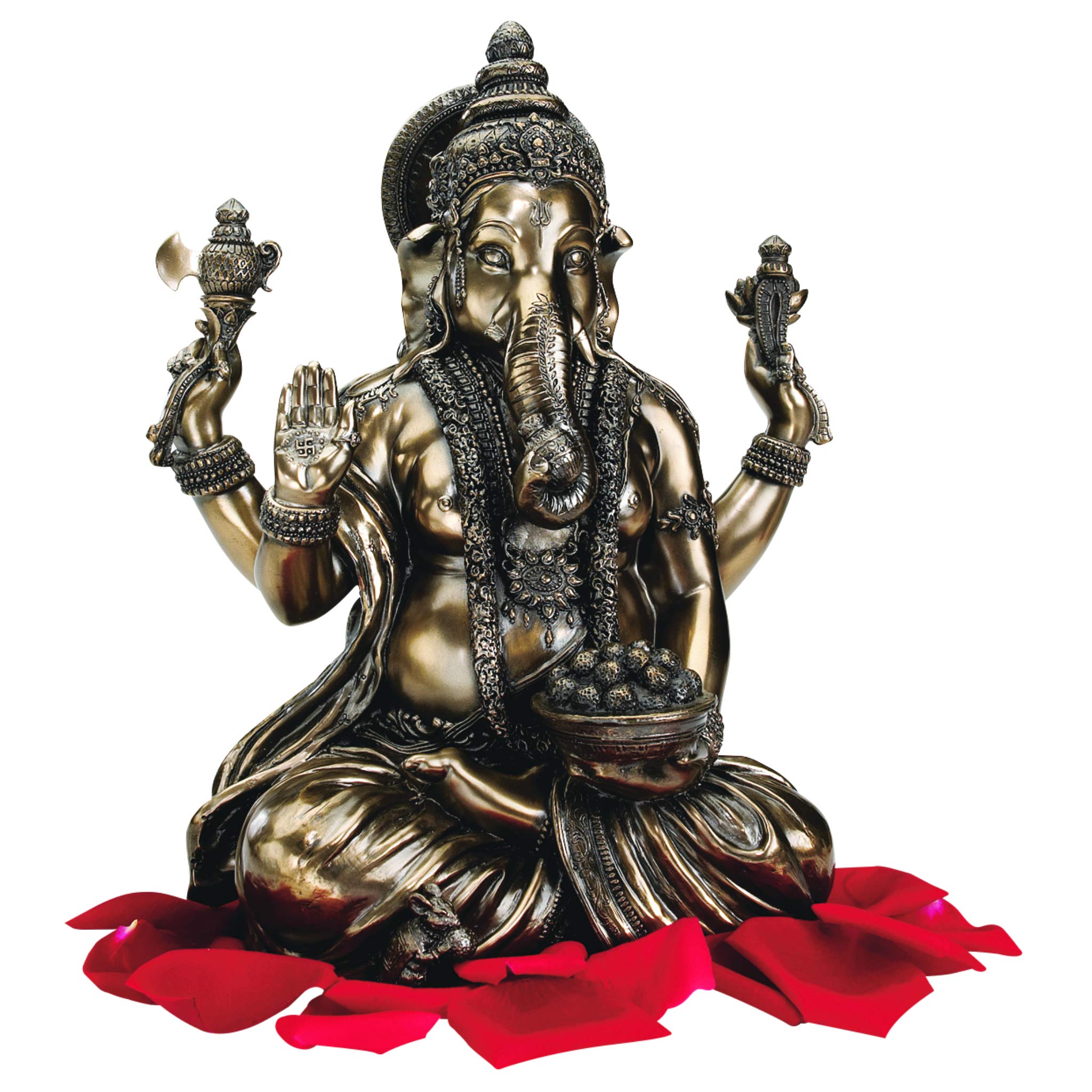 Design Toscano Sitting Ganesha Statue - 8