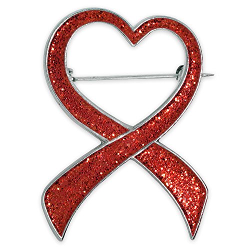 Red Glitter Heart