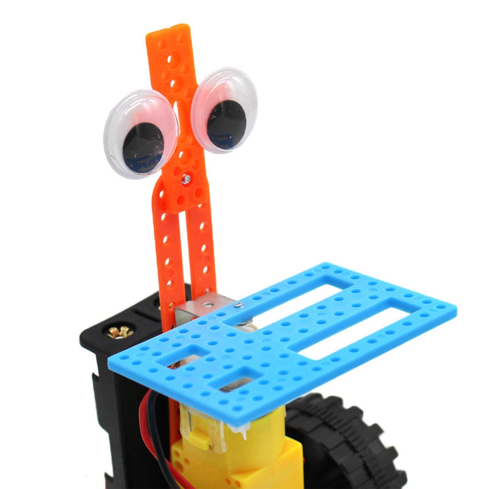 GjnjfdF DIY Robot Building Toy Kit - Handmade Food Delivery Robot Model for Kids & Adults | STEM Educational Technology Toy for Home, School & Robotics Enthusiasts