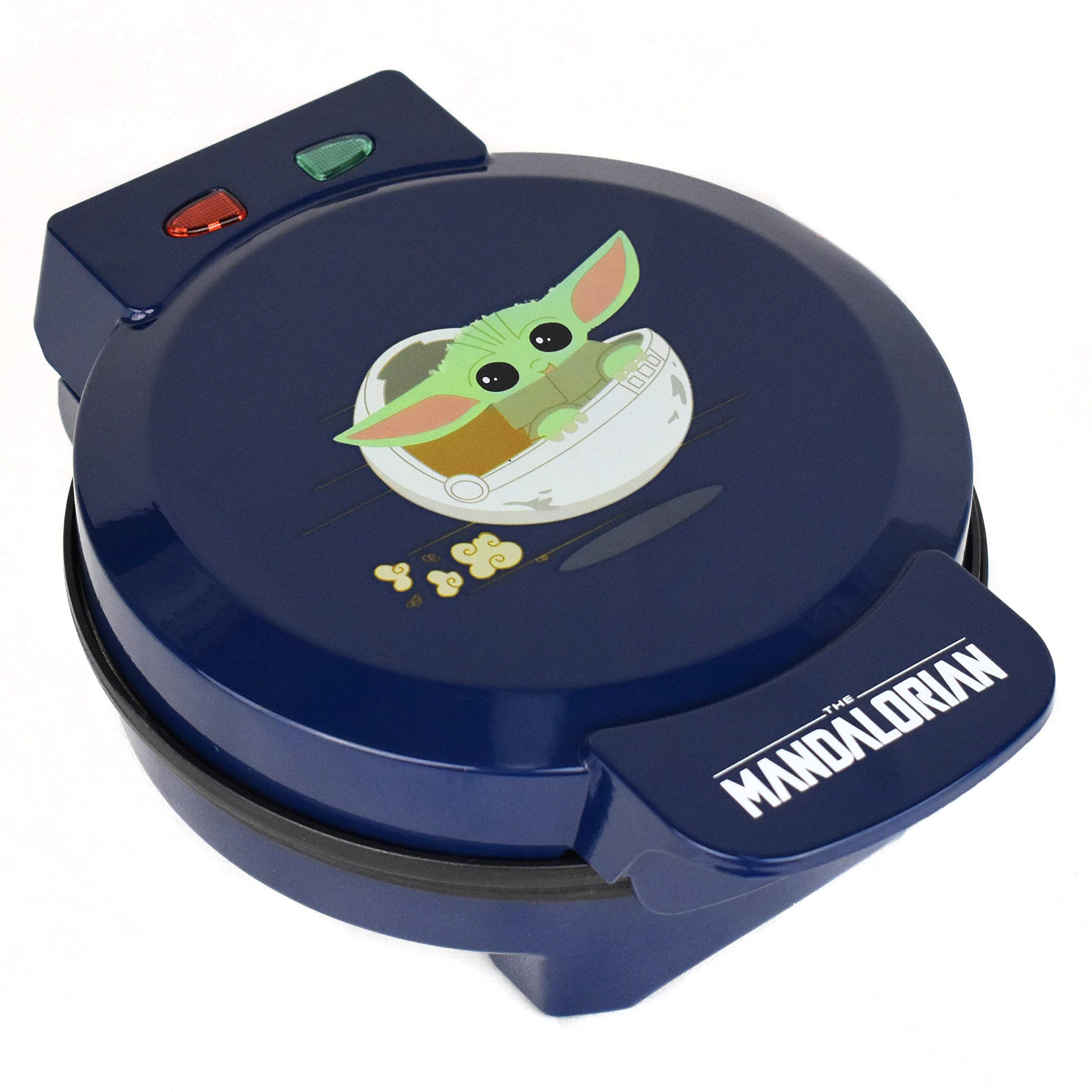 Star Wars The Mandalorian The Child Waffle Maker - Baby Yoda Waffle Iron Machine for Kids & Adults - Perfect for Breakfast, Parties & Star Wars Fans