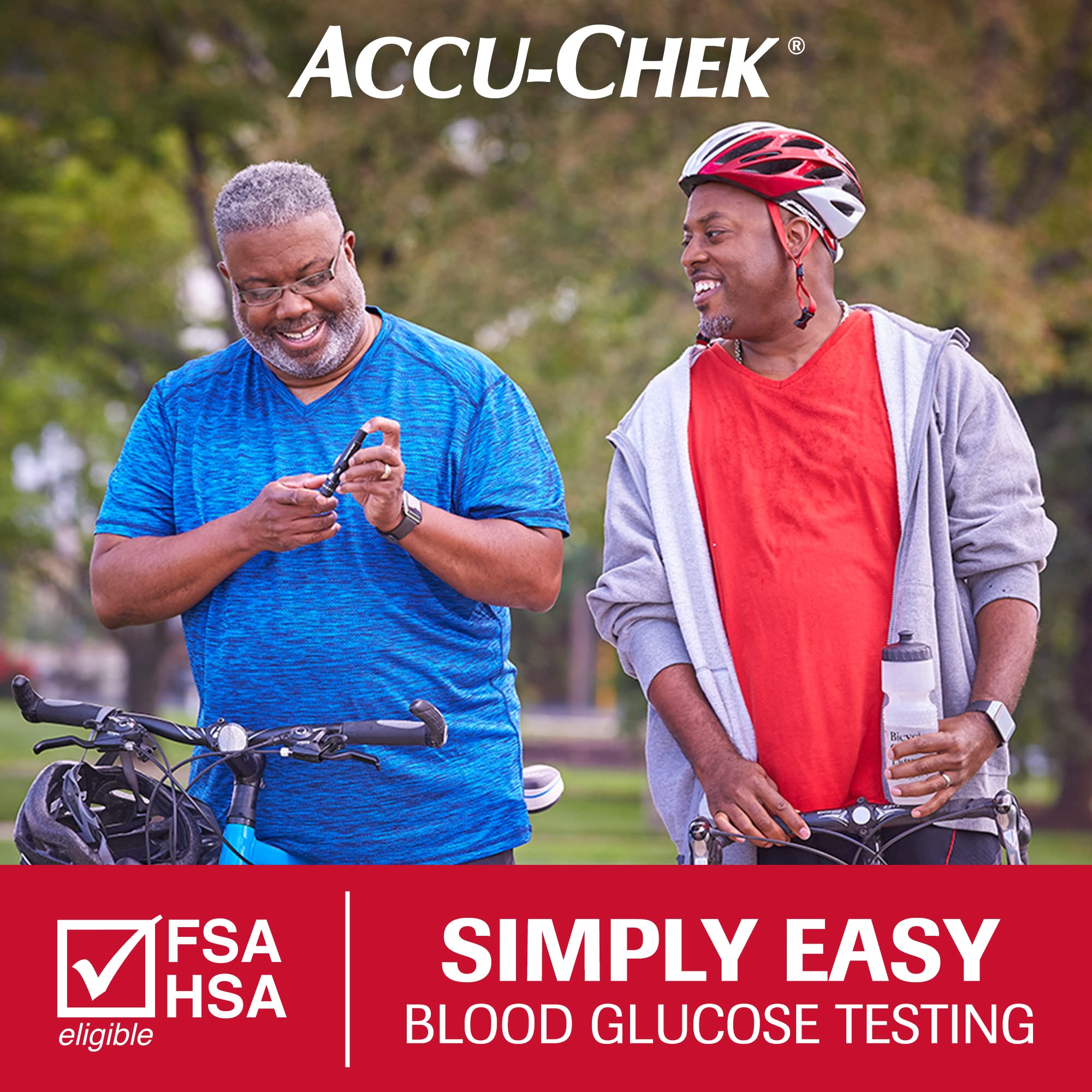 Accu-Chek Softclix Glucose Monitor Kit for Diabetes - Blood Sugar Testing Meter with Lancing Device, 110 Lancets & 100 Test Strips | Home Use for Daily Glucose Monitoring & Diabetes Management