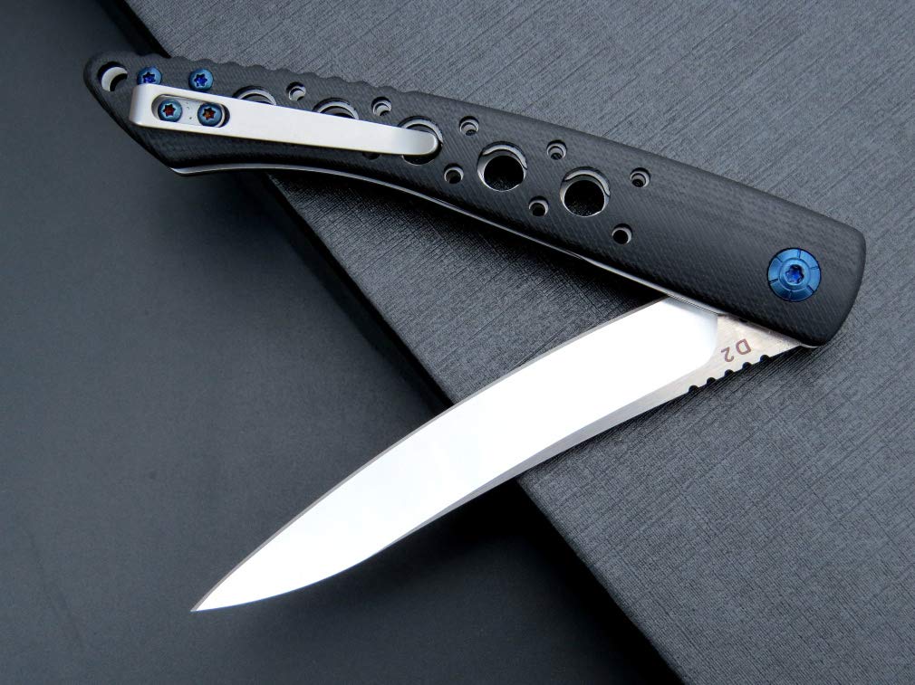 Eafengrow EF943 Folding Pocket Knife - Stainless Steel Blade, Lightweight EDC Camping Knife for Outdoor Adventures, Hiking, and Survival Gear