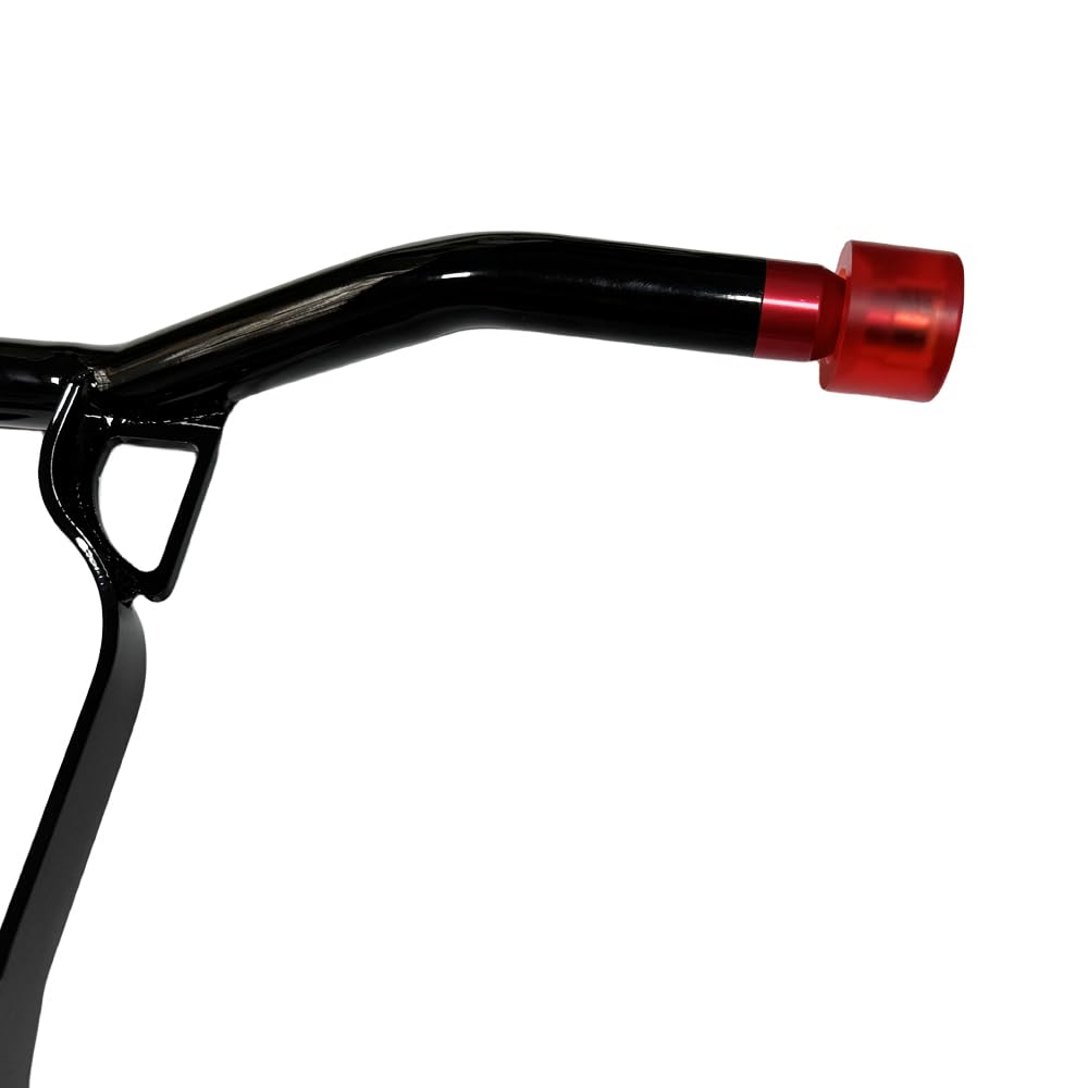 Harley-Davidson Touring Engine Guard - Compatible with Street Glide, Road Glide, Road King, Electra & Ultra Models (2014-2023) - Red Crash Bar - Perfect for Highway Cruising & Motorcycle Protection