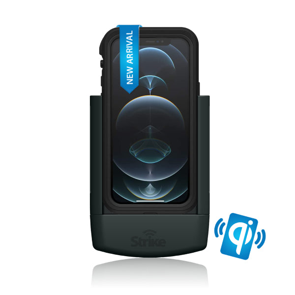 iPhone 12 Pro Wireless Charging Car Mount Holder - Compatible with LifeProof Cases - Hands-Free Charging for Safe Driving & Commuting