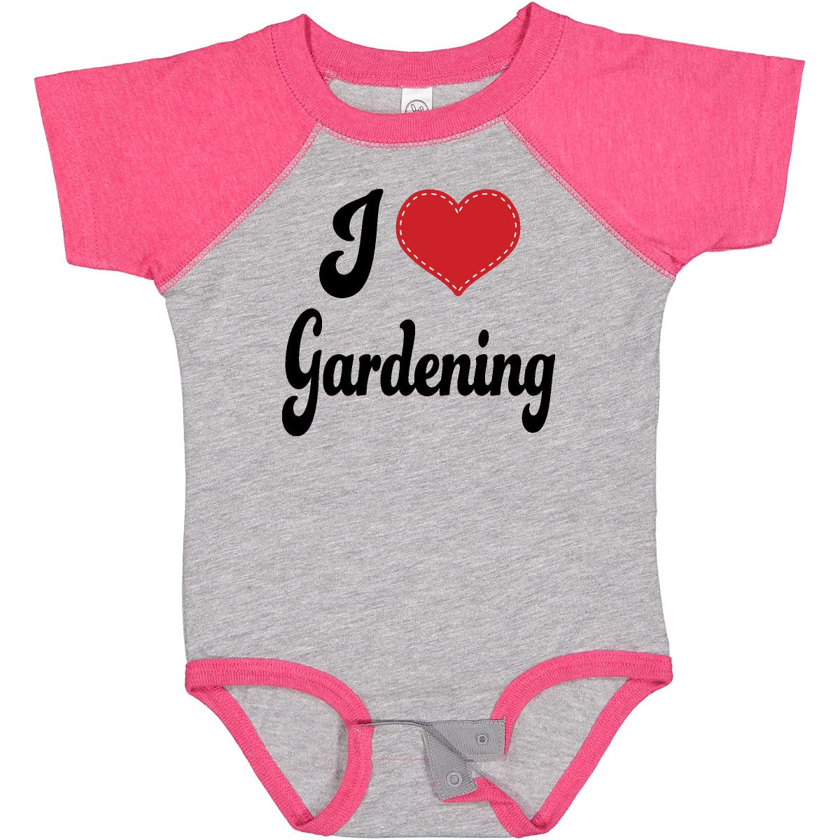 Inktastic Gardener I Love Gardening Baby Bodysuit - Cute Organic Cotton Onesie for Infants & Toddlers - Perfect Gift for Gardening Enthusiasts & Outdoor Family Activities