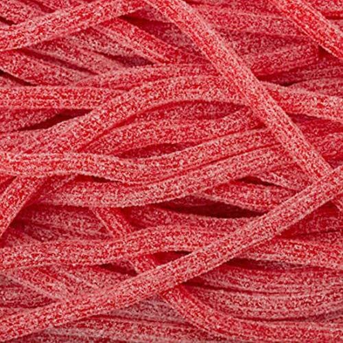 Bayside Sour Straws Candy - 1LB Strawberry Flavored Bulk Candy for Parties, Gifts & Movie Nights | Sour Strawberry Candy Collection