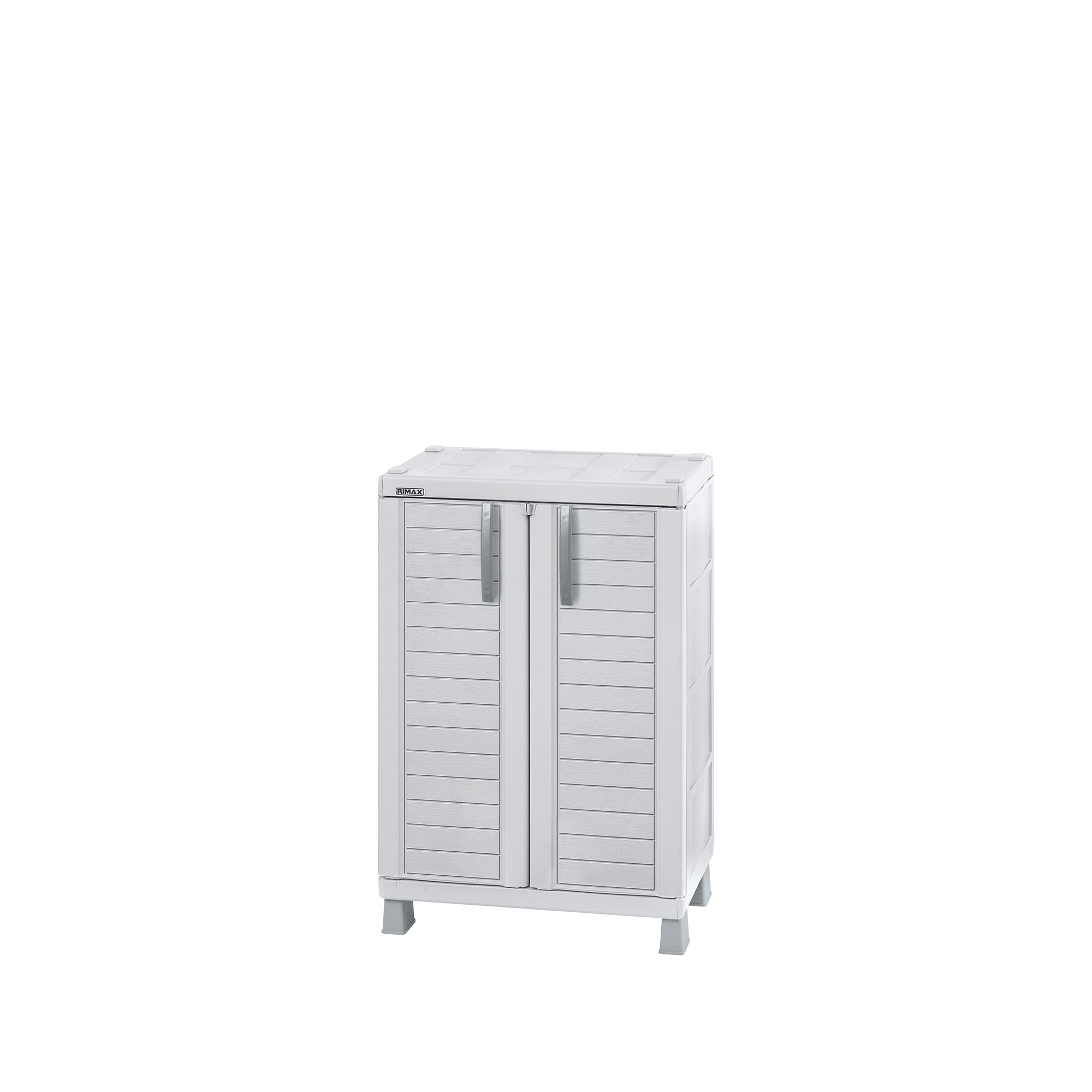 11567 Medium Grey Outdoor Storage Box - Weatherproof & Durable for Patio, Garden, Backyard Organization (Perfect for Cushions, Toys & Pool Accessories)