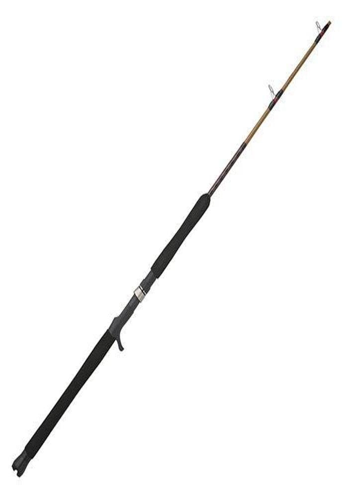 Shakespeare Ugly Stik 5’8” Tiger Elite Jig Casting Rod - Heavy Duty One Piece Offshore Fishing Rod for 100-200lb Line, 8-14oz Lures - Perfect for Saltwater Jigging, Trolling & Deep Sea Fishing