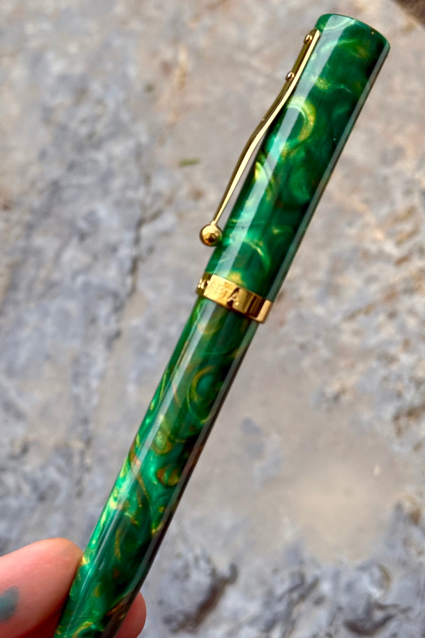 Magna Carta Mag 600 Fountain Pen with 14K Gold True Flex Nib - Premium Calligraphy Pen for Writing, Drawing & Signature - Perfect for Artists, Writers & Collectors