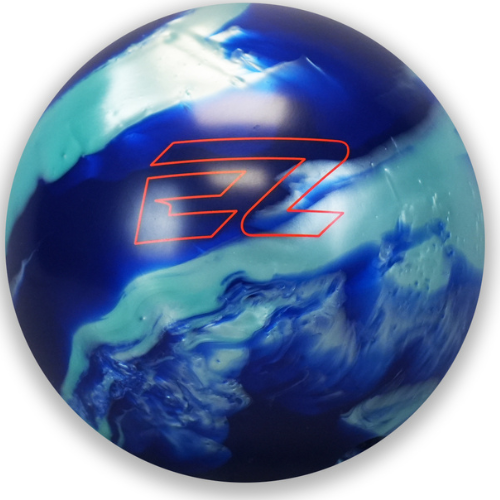 ELITE EZ Hook Reactive Pearl Teal/Blue Bowling Ball - High Performance for League Play & Tournament Bowling