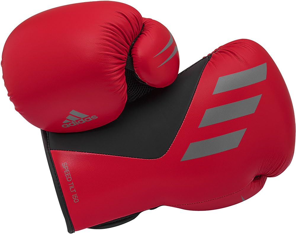 Adidas Speed TILT 150 Boxing Gloves for Men & Women - Professional Training Gloves for Heavy Bag, Kickboxing, MMA & Fitness - Perfect for Gym, Home Workouts & Martial Arts Training