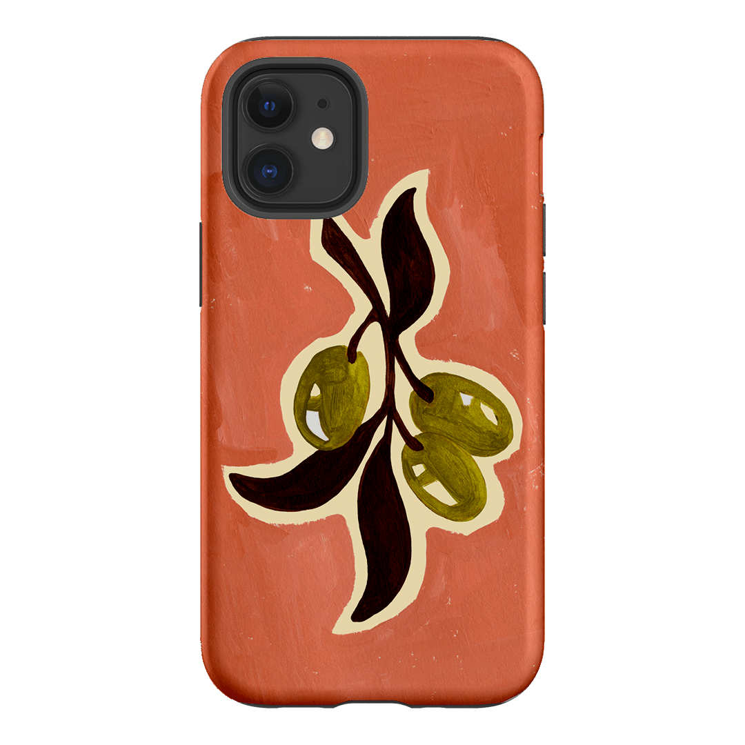 Premium Olive Green Shockproof Phone Case for iPhone 15/14/13/12 Pro Max - Slim Protective Cover with Military-Grade Drop Protection | Perfect for Outdoor Activities, Travel & Daily Use