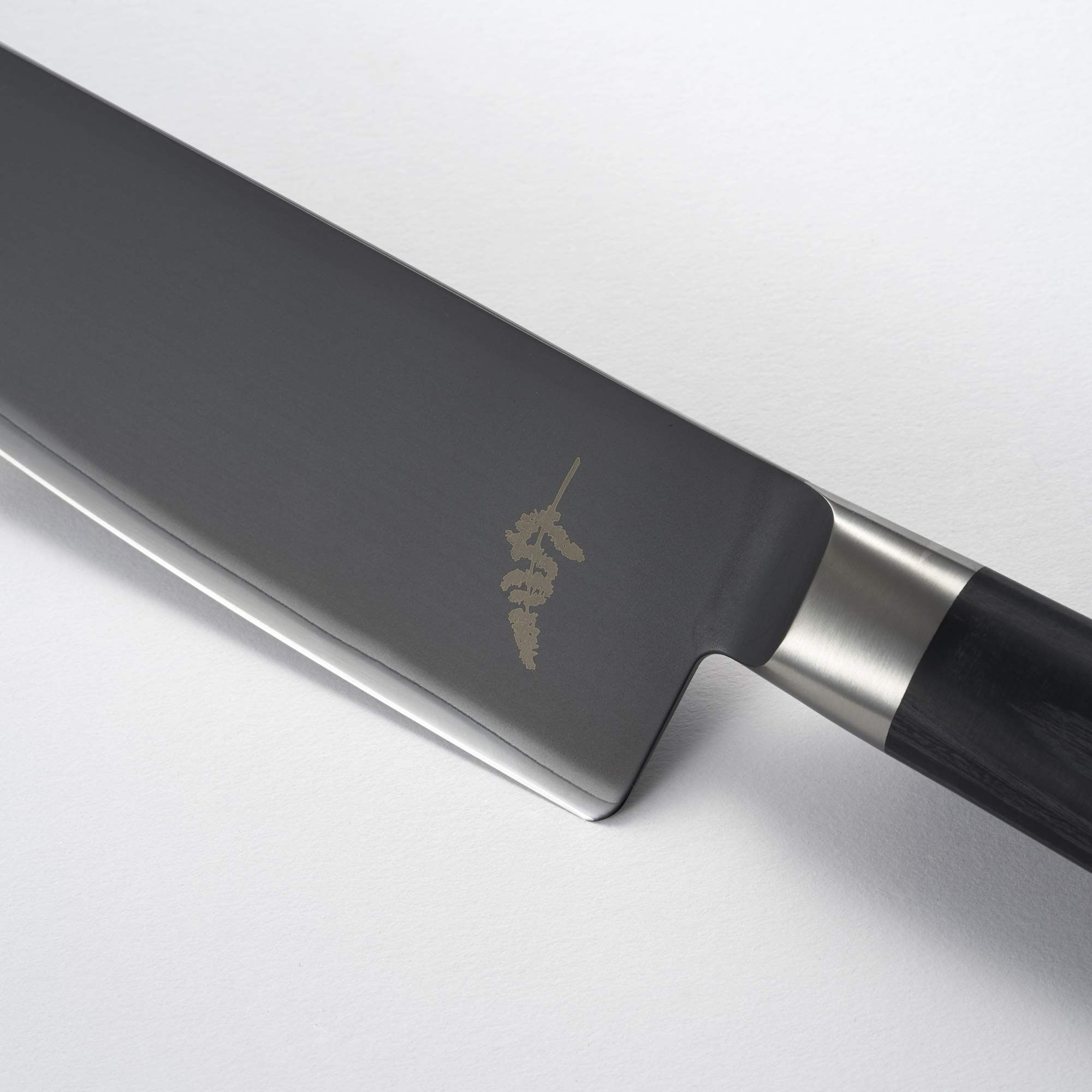 KAI Michel Bras Professional Chef Knife 12.5 Inch - Japanese High Carbon Steel Kitchen Knife for Precision Cutting - Perfect for Slicing, Dicing & Chopping Vegetables, Meat & Fish