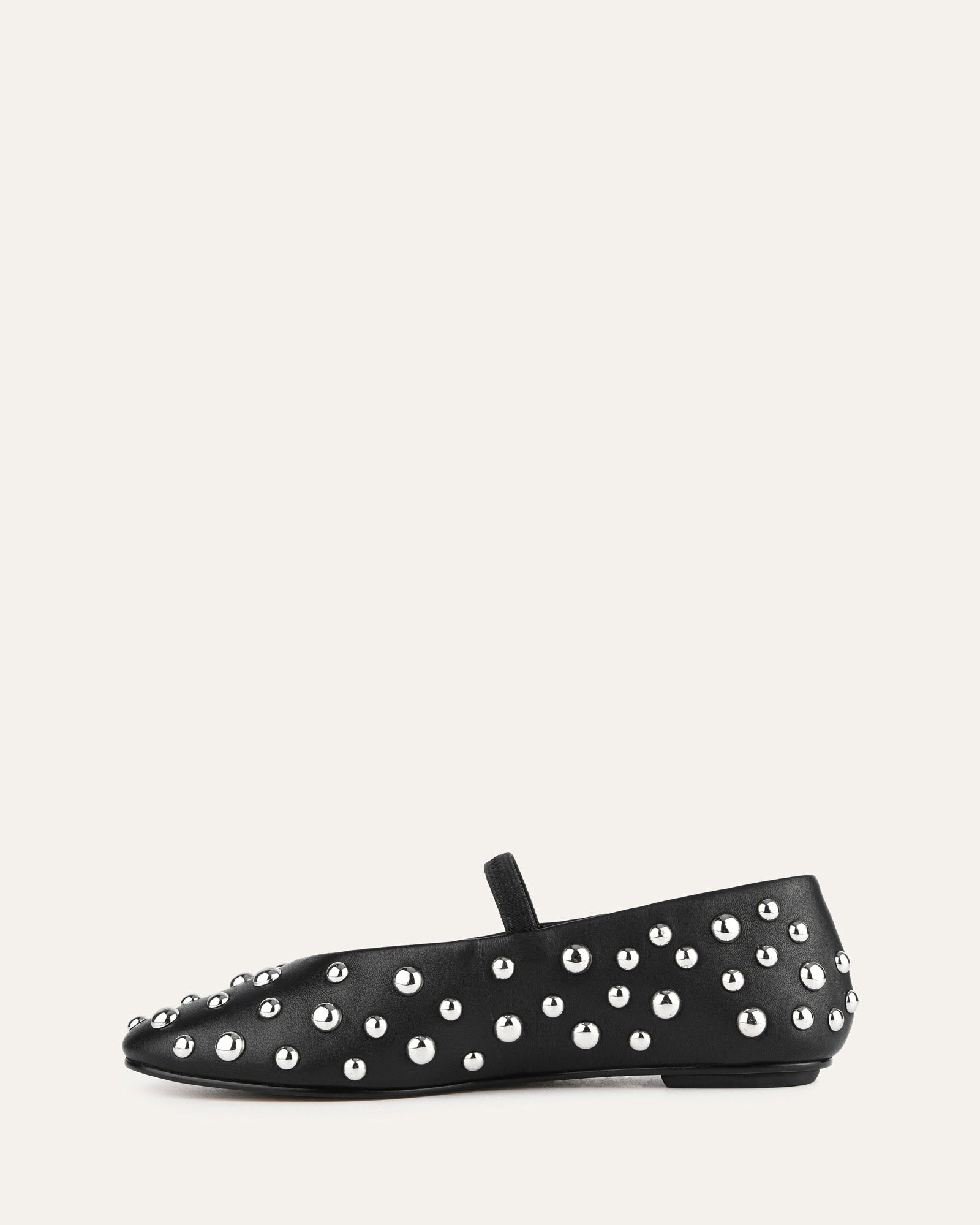 Goldie Black Leather Casual Flats - Comfortable Women's Shoes for Work, Walking & Everyday Wear