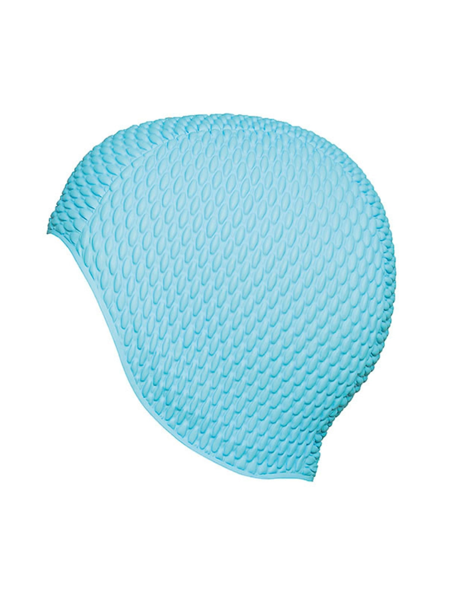 Fashy Bubble Swim Cap for Women & Men - Silicone Swimming Cap for Long Hair, Comfortable & Waterproof - Ideal for Pool, Lap Swimming & Water Aerobics