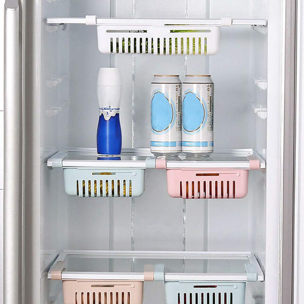 3-Piece Kitchen Crisper Containers for Fresh Produce Storage - Airtight Vegetable & Fruit Organizer for Fridge, Pantry, and Countertop Use