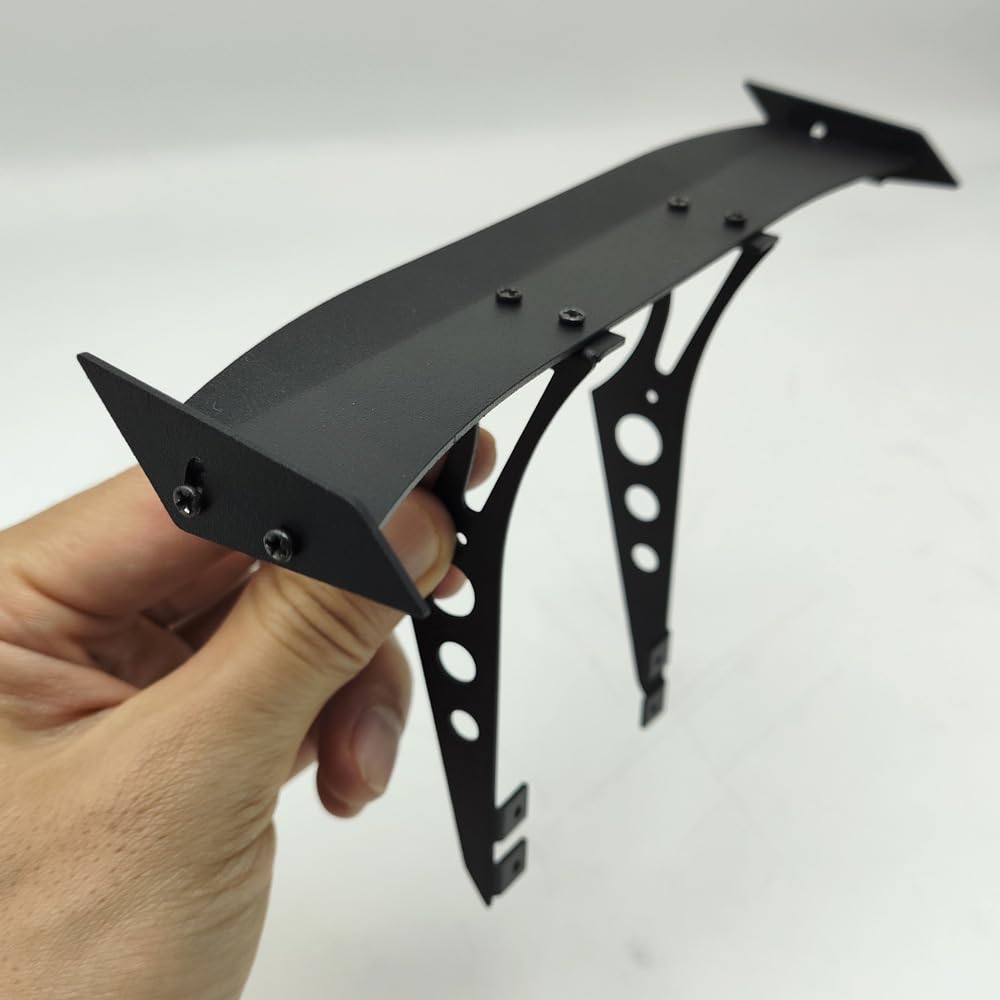 Tamiya TT02 XV01 RC Car Metal Spoiler Wing for Drift Racing
