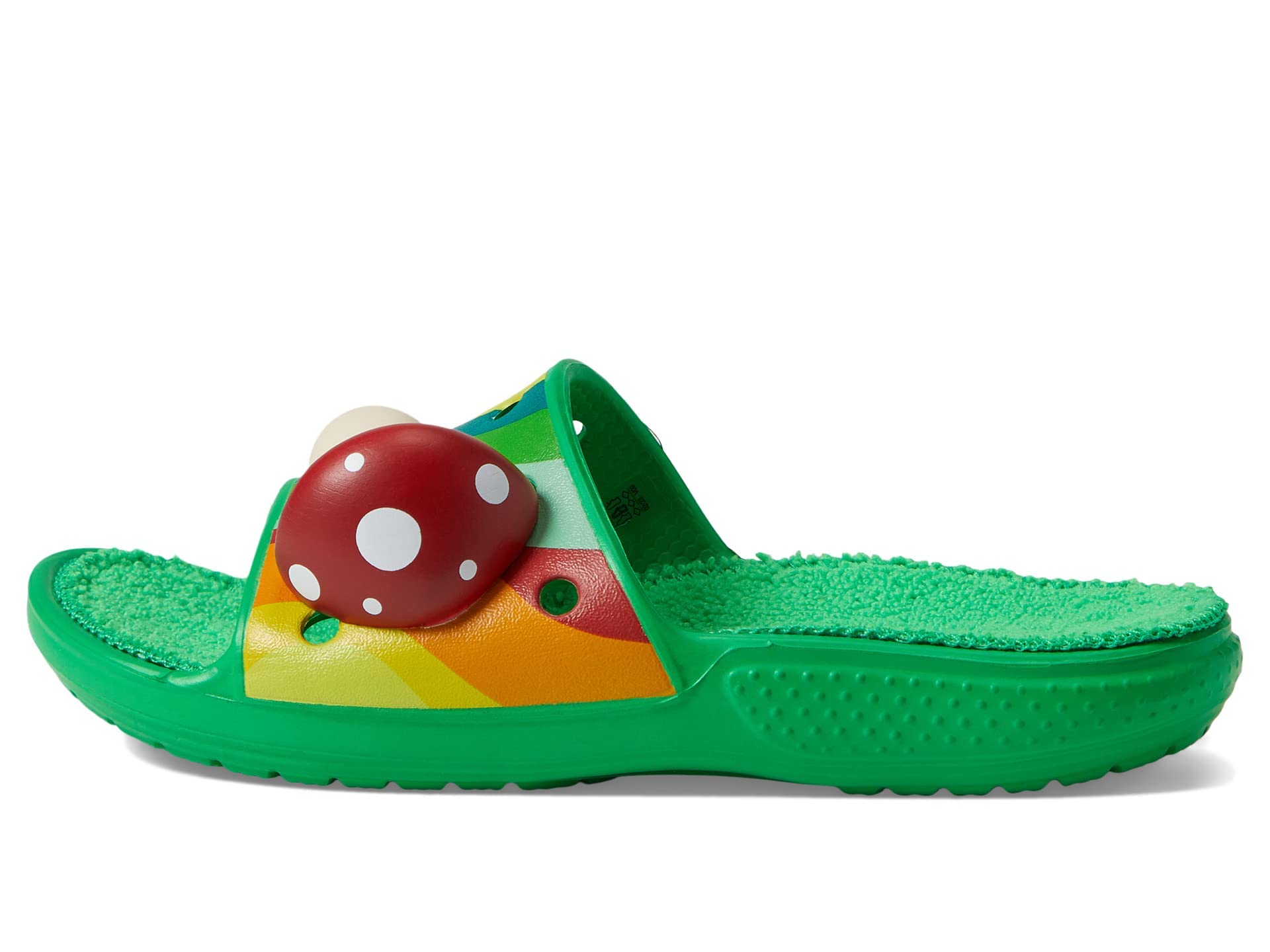 Crocs Unisex Kids Classic Grass Slide Sandals - Comfortable Waterproof Beach & Pool Shoes for Boys and Girls