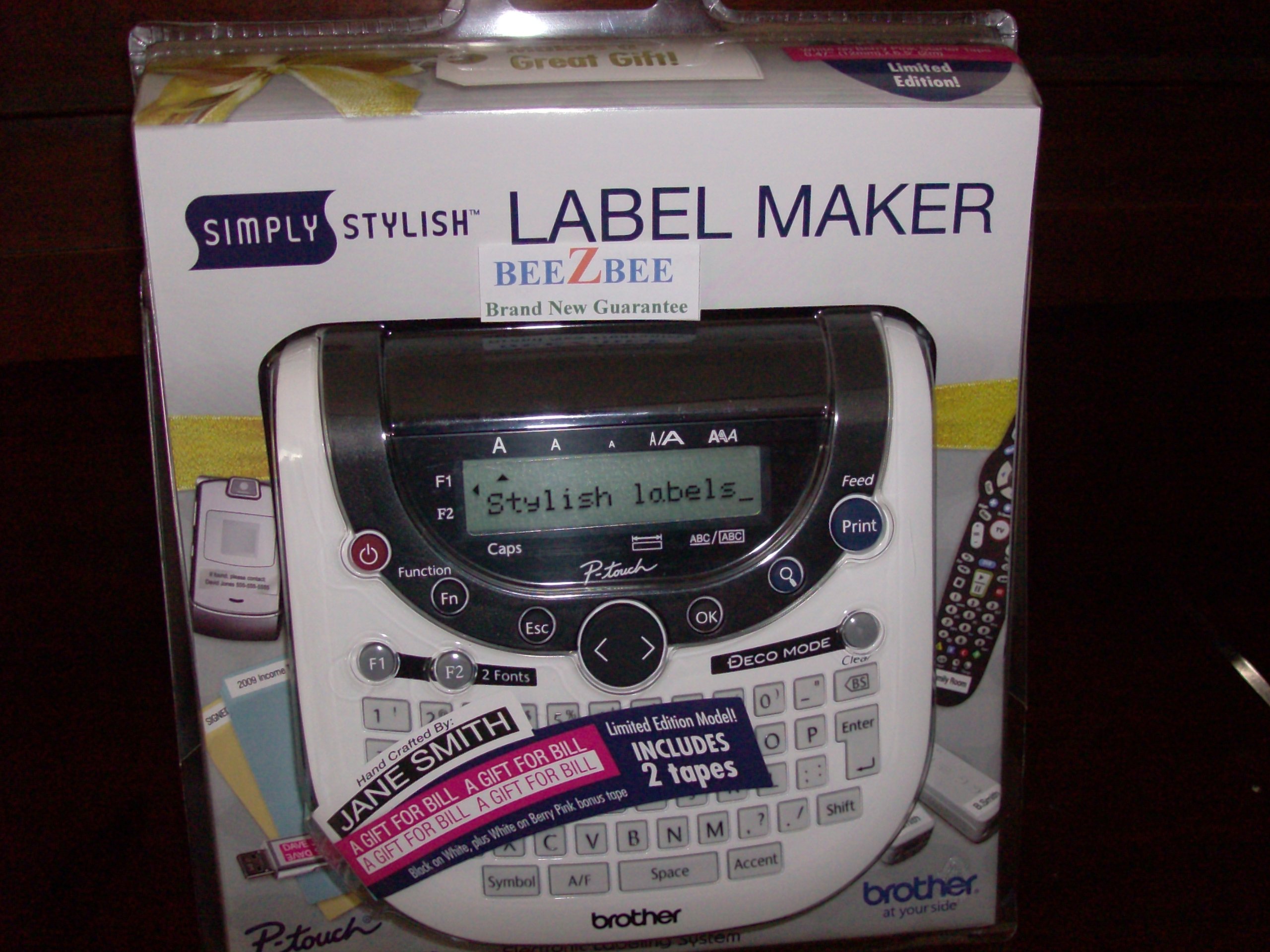 Brother PT1290 Label Maker - Compact & Easy-to-Use Labeling Machine for Home, Office, and Business Organization | Perfect for Filing, Storage, and Craft Projects