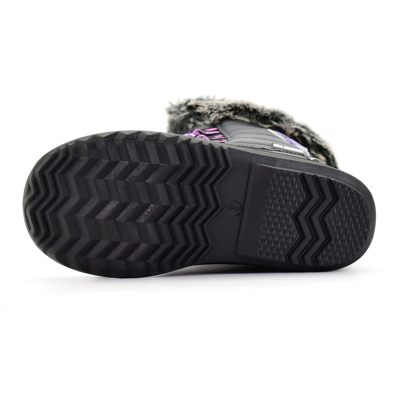 Nova Mountain Kids' Winter Snow Boots - Waterproof & Warm for Boys & Girls - Perfect for Snow Play, Hiking & Outdoor Adventures