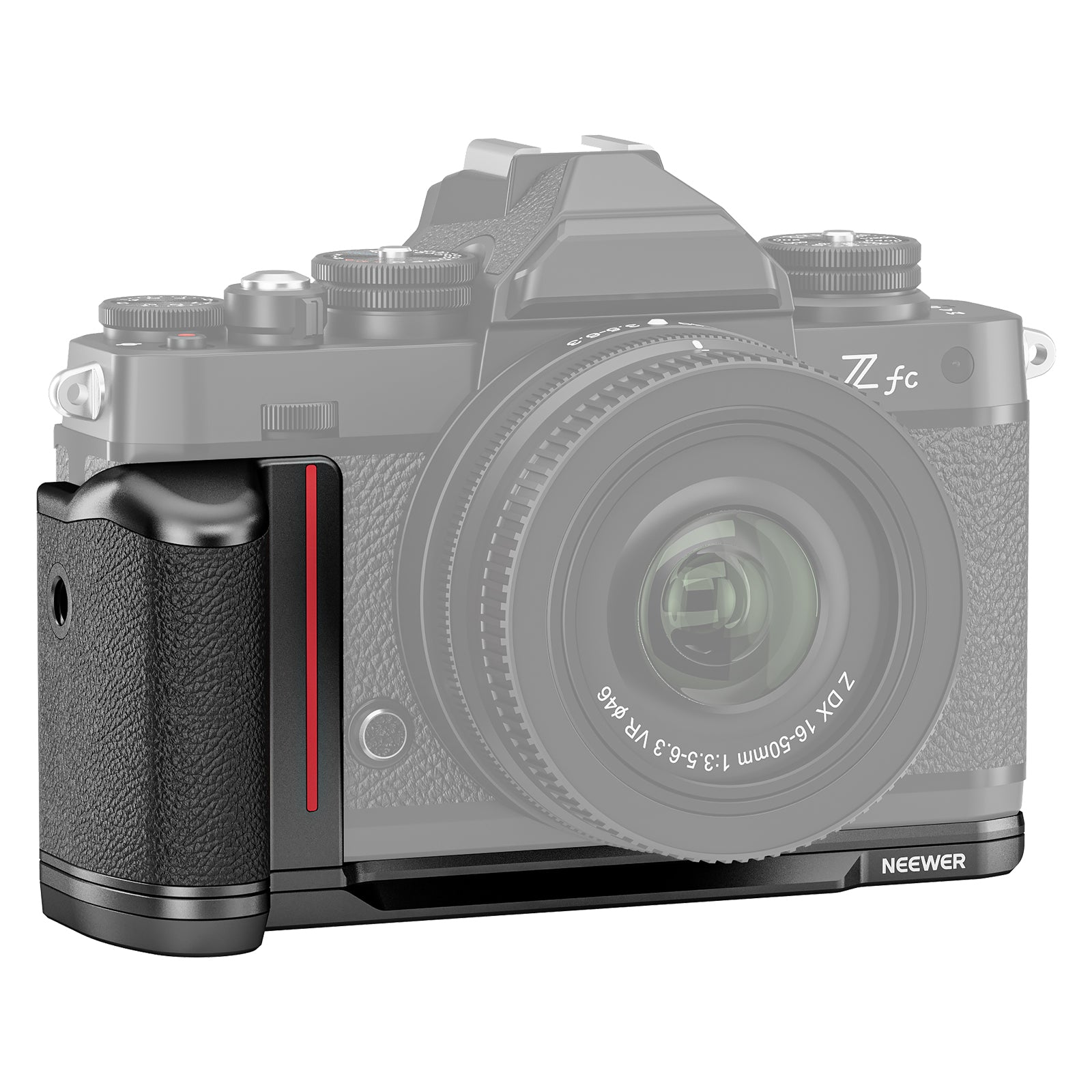 NEEWER CA076 L-Shaped Hand Grip for Nikon Z fc Camera - Ergonomic Design for Comfortable Shooting & Enhanced Stability - Perfect for Travel, Vlogging & Street Photography