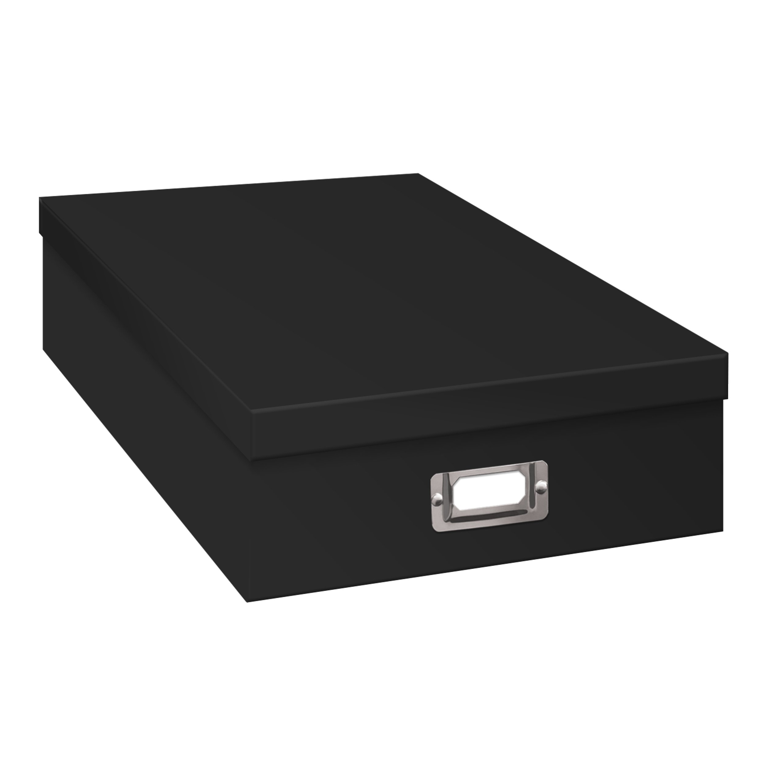 Pioneer Jumbo Scrapbook Storage Box - Black, 14.75