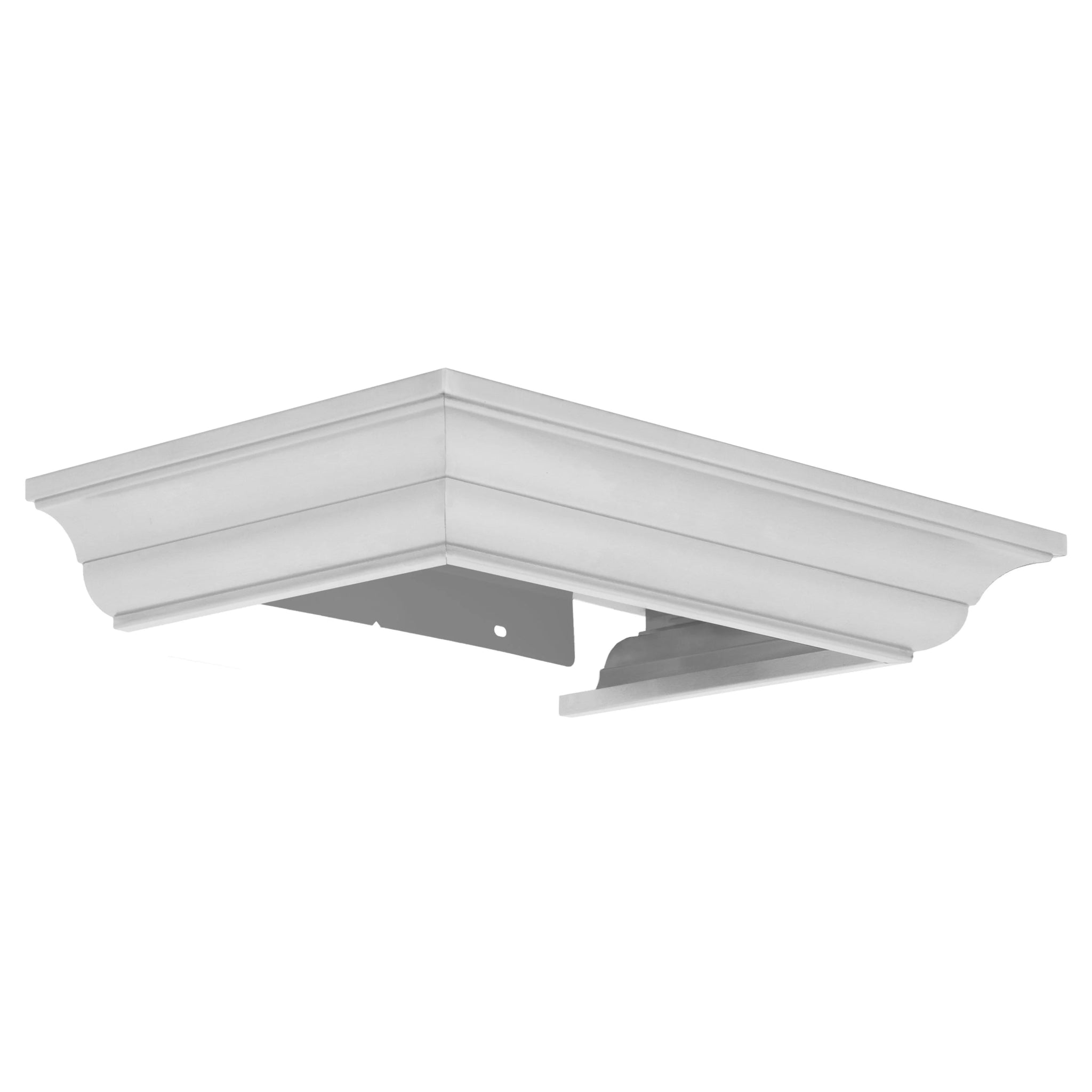 Stainless Steel 6-Inch Wall Mount Range Hood with Crown Molding - CM6 587/597/KE/KECOM 30/KZ - Perfect for Modern Kitchens & Ventilation Solutions