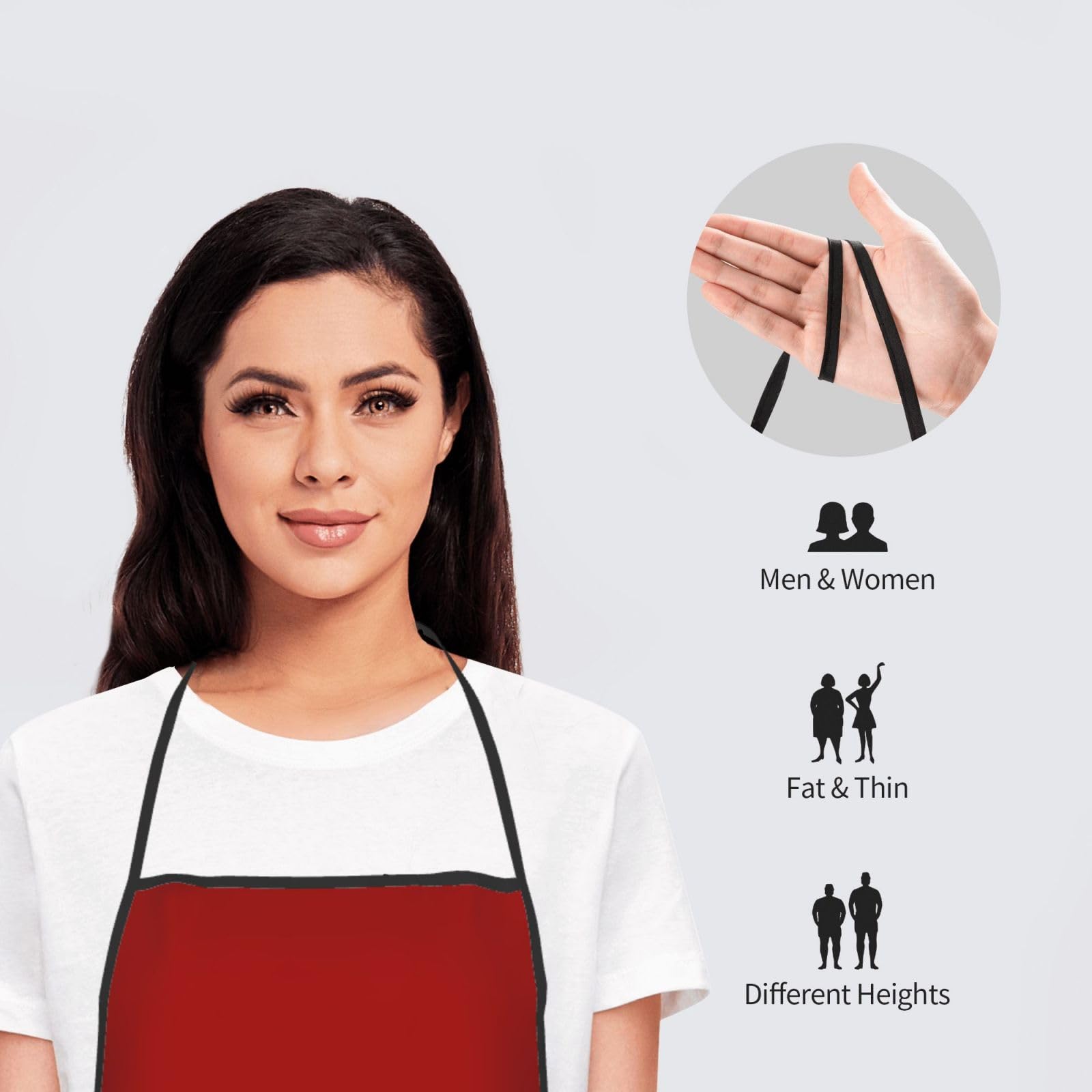 Festive Holiday Aprons for Halloween, Thanksgiving & Christmas - Kitchen, Cooking & Grilling Bib Aprons - Perfect for Parties, Baking & Family Gatherings