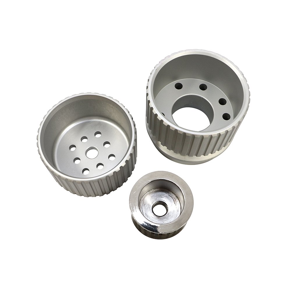 Big Block Chevy Billet Aluminum Gilmer Belt Drive Pulley Kit - Compatible with BBC 427 454 Engines - High Performance Upgrade for Racing & Hot Rod Builds