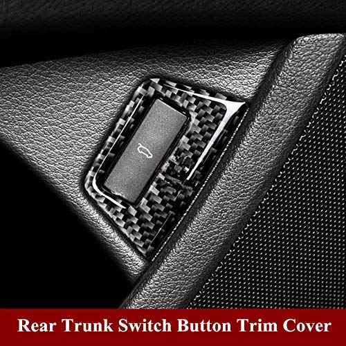 Premium 12-Piece Carbon Fiber Interior Trim Kit for Audi Q7 (2008-2015) - Dashboard, Door & Console Covers - Luxury Car Accessories for Enhanced Style & Protection
