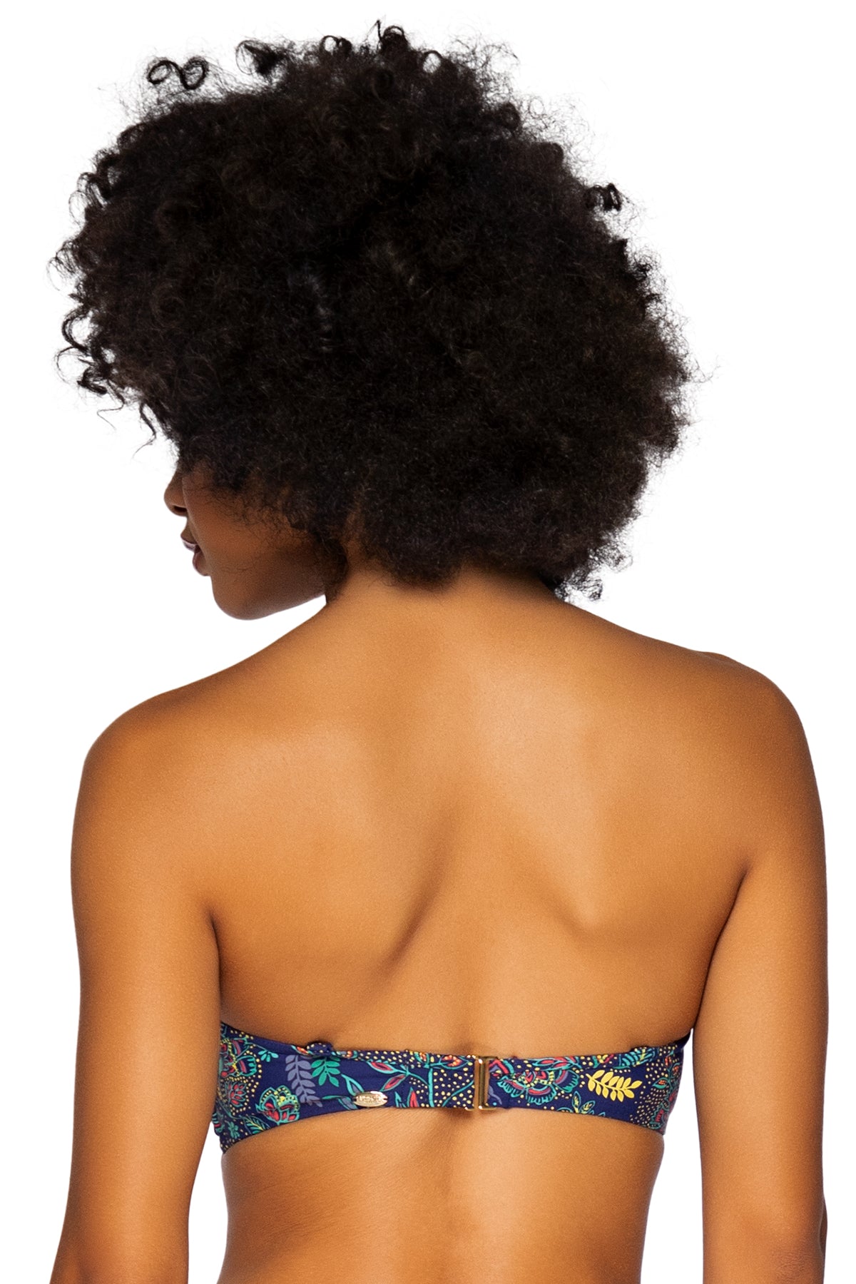Dreamscape Iconic Twist Bandeau Bikini Top - Sexy Adjustable Swimwear for Women | Perfect for Beach Vacations, Pool Parties & Summer Getaways