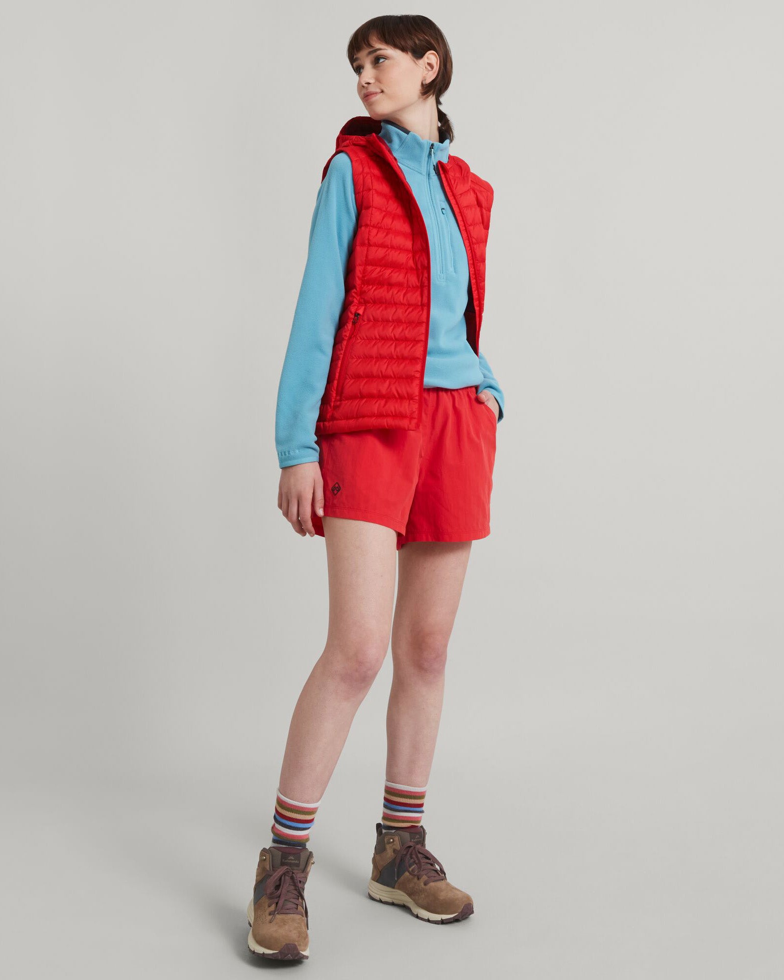 Women's EVRY Day 4 Inch Shorts - Signal Red | Comfortable Casual Shorts for Everyday Wear, Gym, Running & Summer Outfits