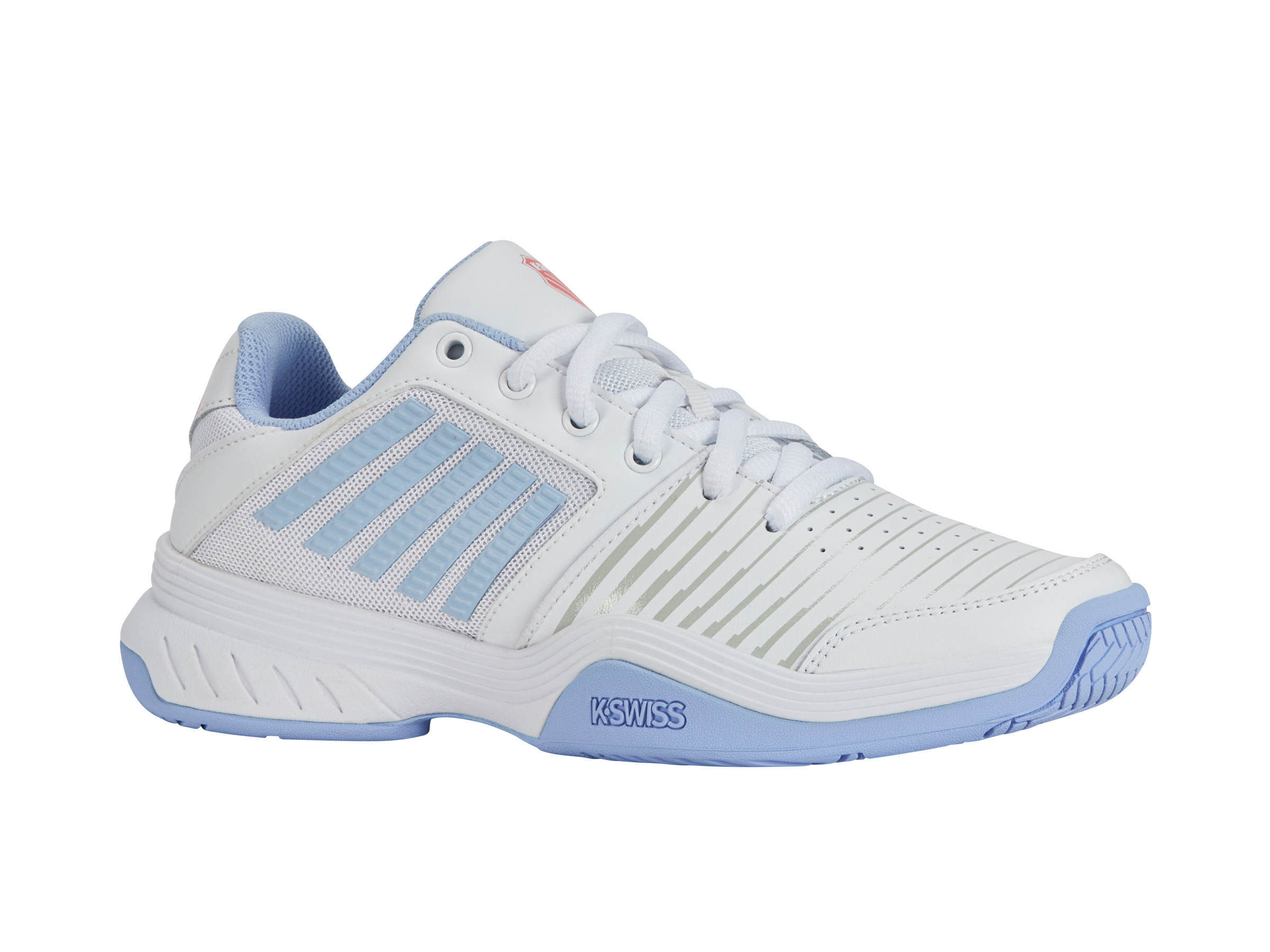 Nike Court Express Women's Tennis Shoes - White/Open Air/Strawberry Ice | Lightweight & Comfortable for Casual Wear, Gym Workouts & Outdoor Activities